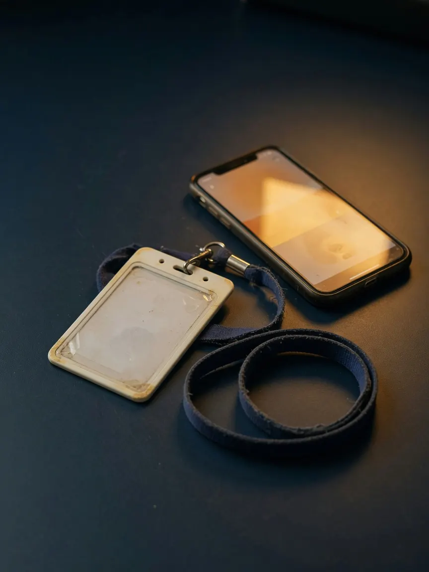The badge is now in the wallet. | Access Control