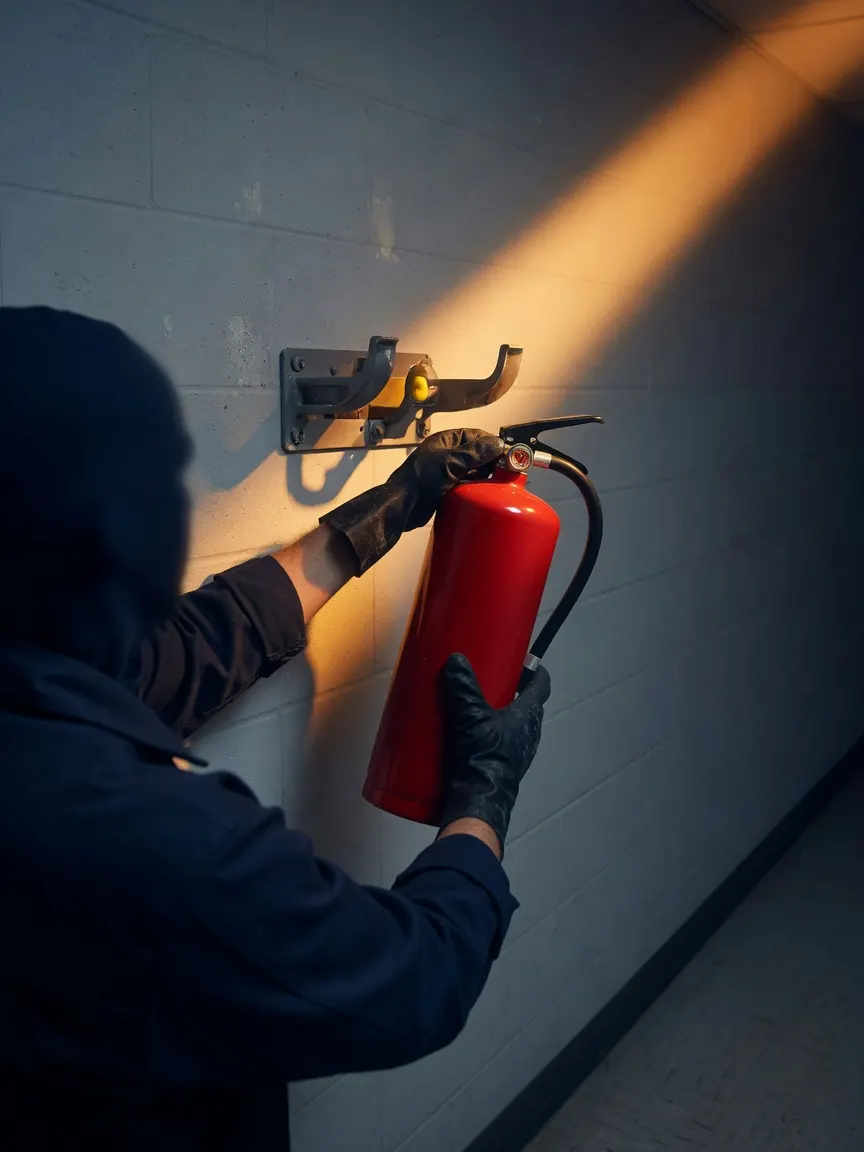 Fire Extinguishers delivered by Gemini AMPM